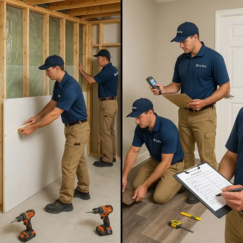 Repairs and Reconstruction process in Charlotte County, VA